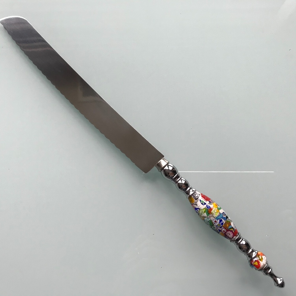 Murano Glass Serving/Cake Knife